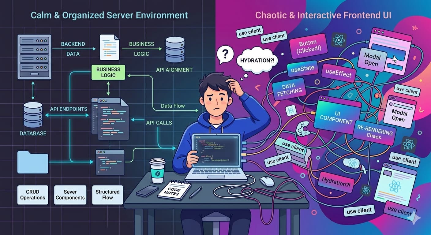 The Awkward Middle Ground Between Server and Client Components in Next.js