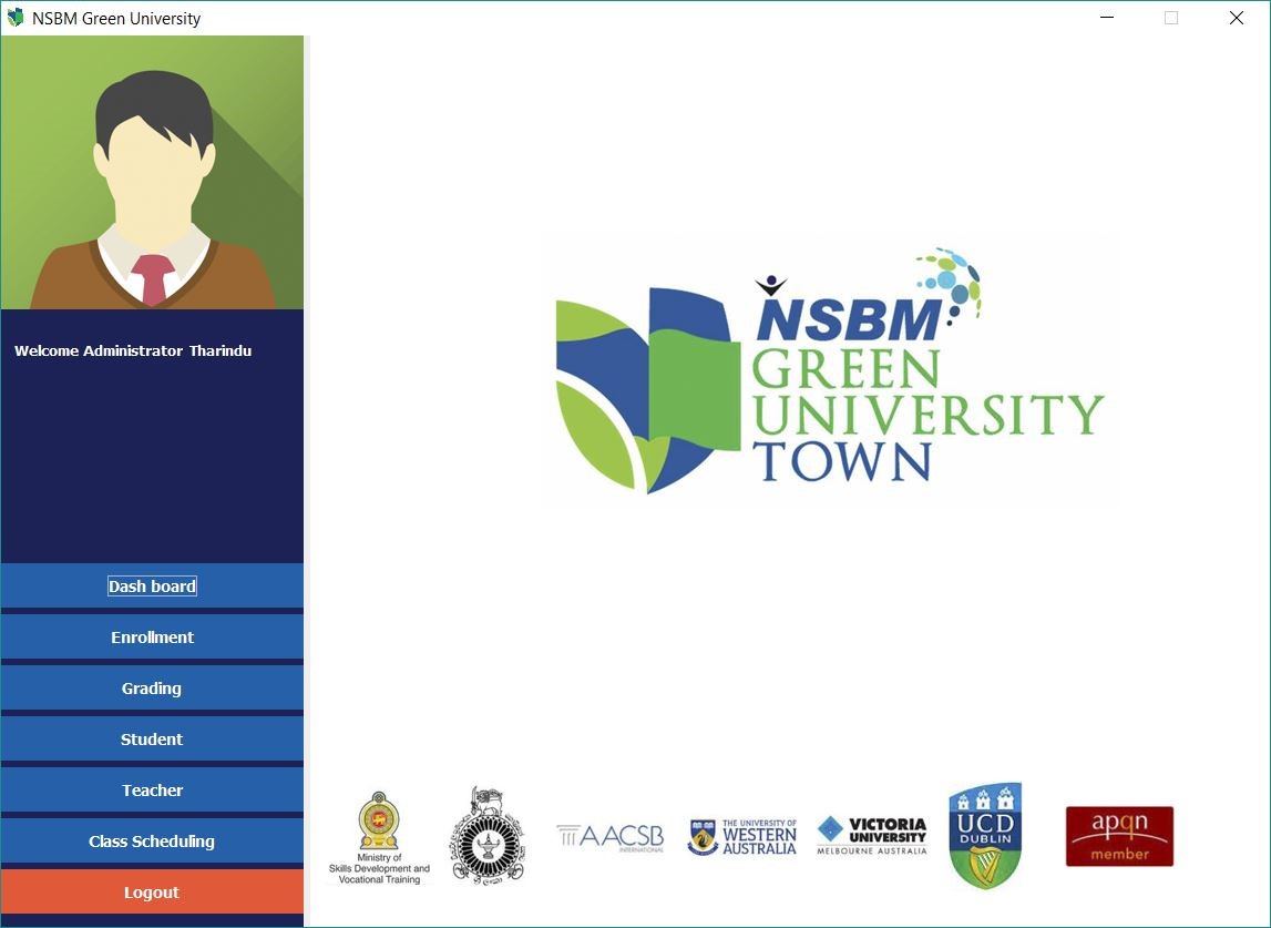 NSBM Student Enrolment System